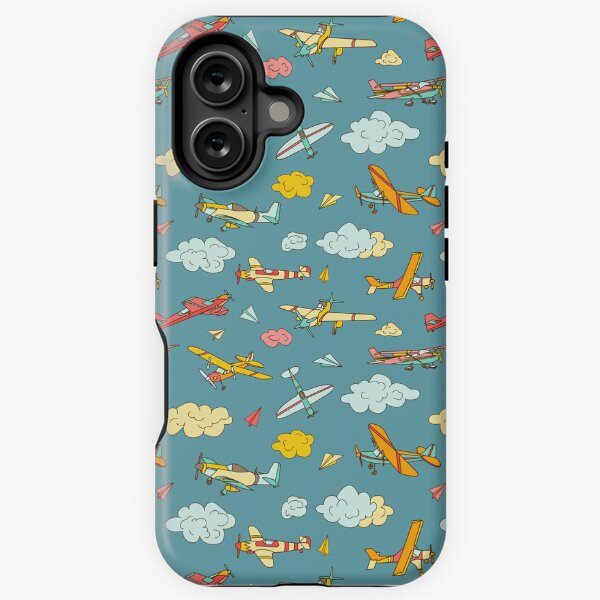 Item preview, Airplanes illustration art, Beautiful Airplanes illustration phone case designed and sold by Samadeobn.