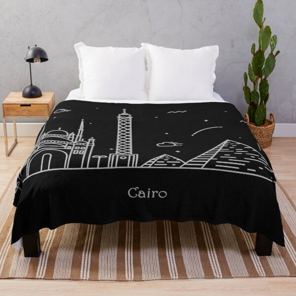 Item preview, Cairo Skyline Minimal Line Art Poster designed and sold by A Deniz Akerman.
