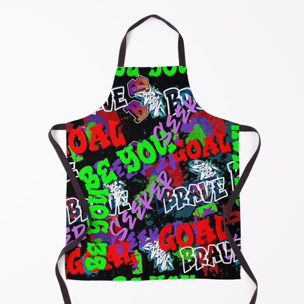 Item preview, Graffiti be you, brave goal seeker pattern designed and sold by Itzjustlife.