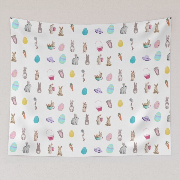 Item preview, Flower Easter Egg Pack Colourful Easter Egg Flower Pattern, Happy Easter Day Celebration, Easter Bunnies  designed and sold by Flowerartlovers.