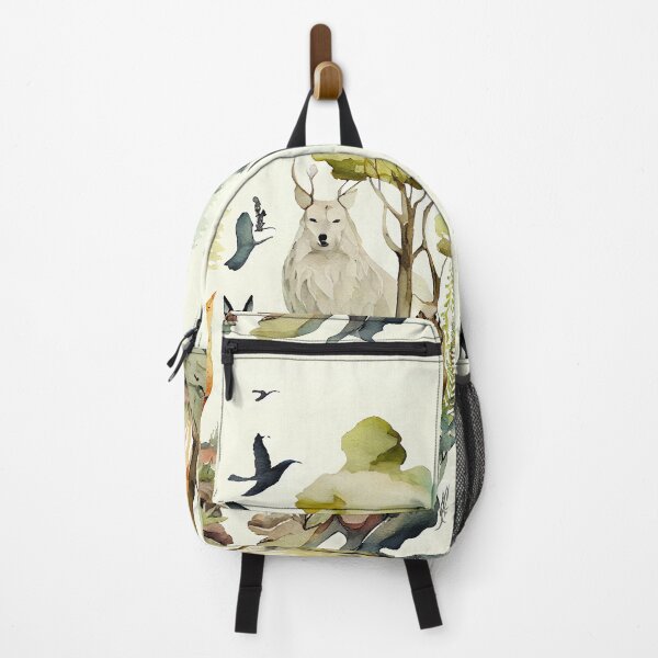 Item preview, Fantasy Forest Watercolor Print, Nursery Wall Art designed and sold by Peek-Designs.