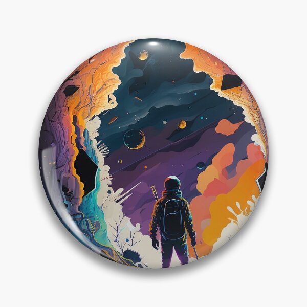 Item preview, We used to live there | Astronaut in Space designed and sold by lightjourney.
