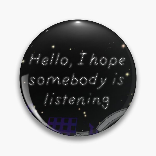 Item preview, Hello, I hope somebody is listening designed and sold by ThatNerdKneiva.