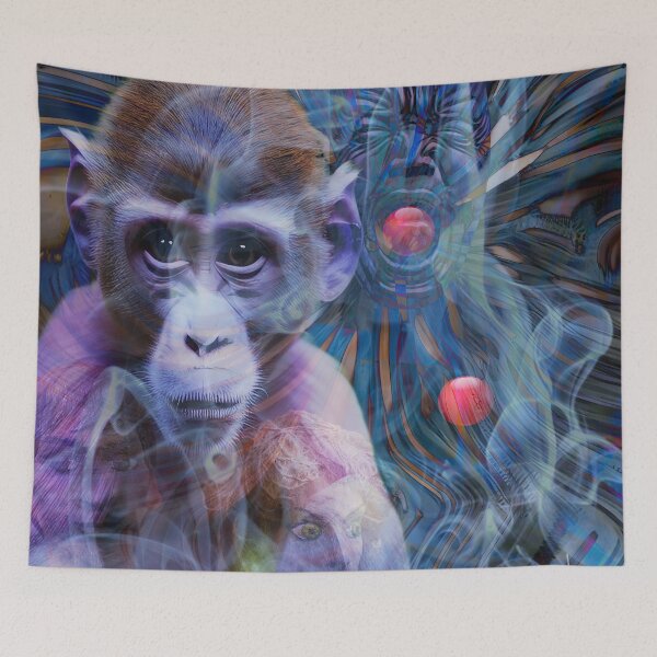 Item preview, "The Experiment" Digital Collage Art designed and sold by Raven’s Wing Studio.