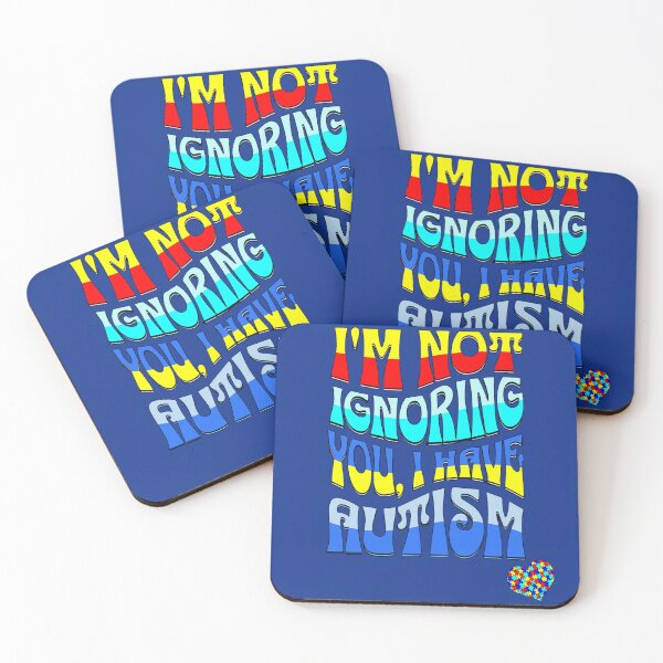 Item preview, Retro Design I'm Not Ignoring You, I Have Autism  designed and sold by Cute & Sassy Custom Gifting Boutiques.
