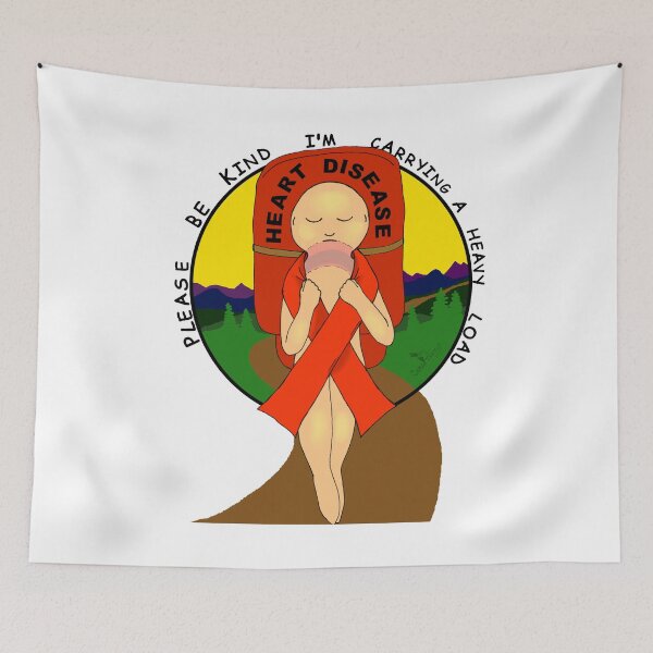 Item preview, Heart Disease Awareness designed and sold by cameoivory.