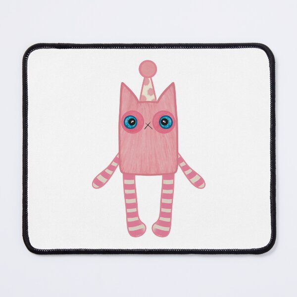 Item preview, Pink Cat In A Party Hat designed and sold by Wubsys.