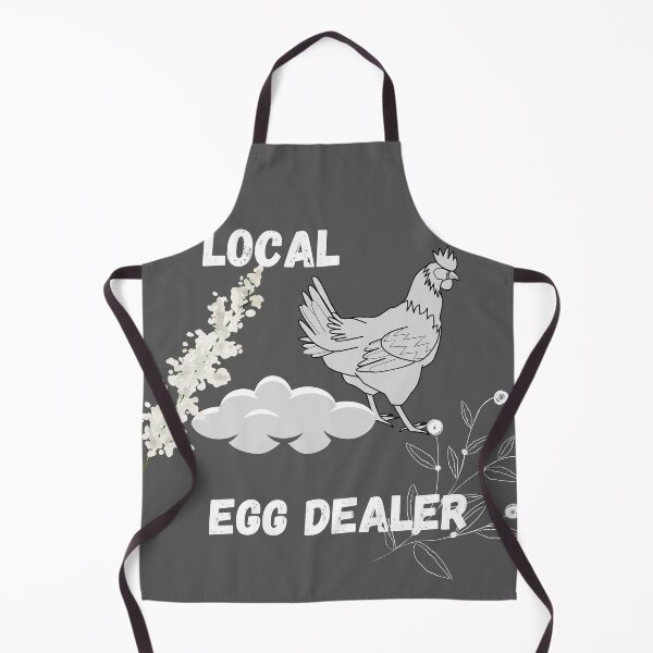 Item preview, Local Egg Dealer Funny Bleached Chicken Lover Farm Farmer designed and sold by Saadady05.