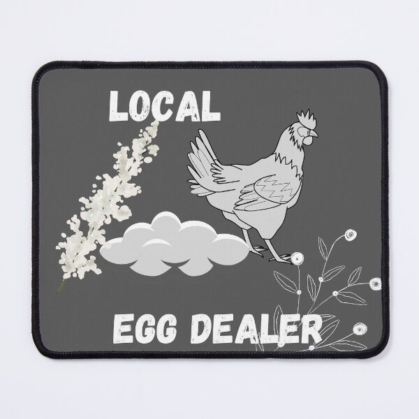 Item preview, Local Egg Dealer Funny Bleached Chicken Lover Farm Farmer designed and sold by Saadady05.