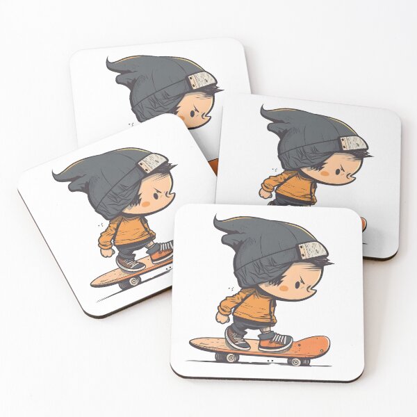 Aperçu de l'œuvre Garçon skateur créée et vendue par Marcelo Vieira.