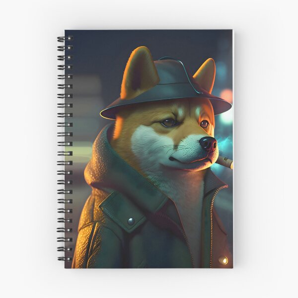 Item preview, Rebel with Paws: A Shiba Inu's Nighttime Misadventures designed and sold by The Future Fables.