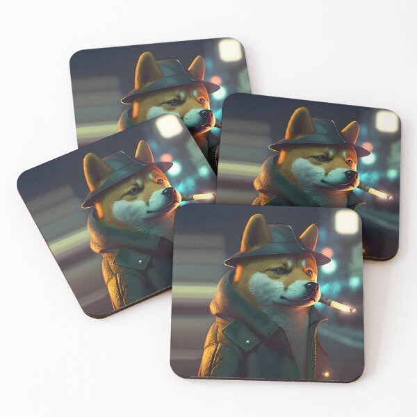 Item preview, Rebel with Paws: A Shiba Inu's Nighttime Misadventures designed and sold by The Future Fables.