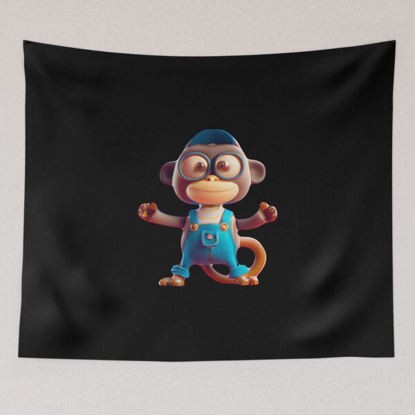 Item preview, Bobo monkey  designed and sold by Gigglyvibes.