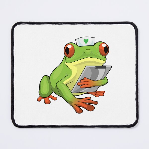 Item preview, Frog Nurse Clipboard designed and sold by Snabdesign84.