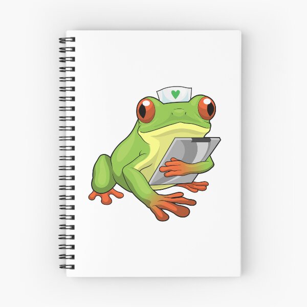 Item preview, Frog Nurse Clipboard designed and sold by Snabdesign84.