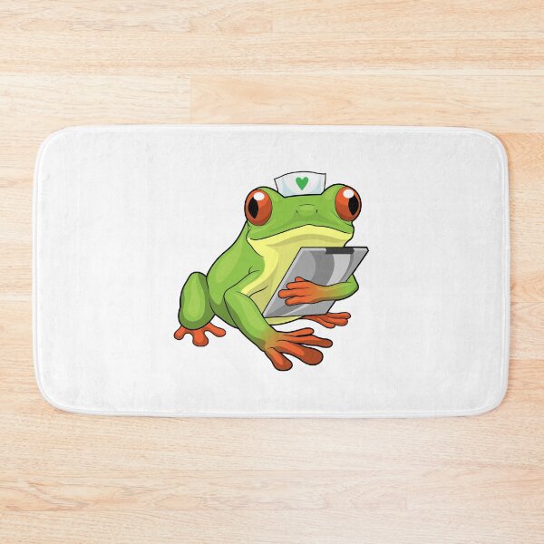 Item preview, Frog Nurse Clipboard designed and sold by Snabdesign84.