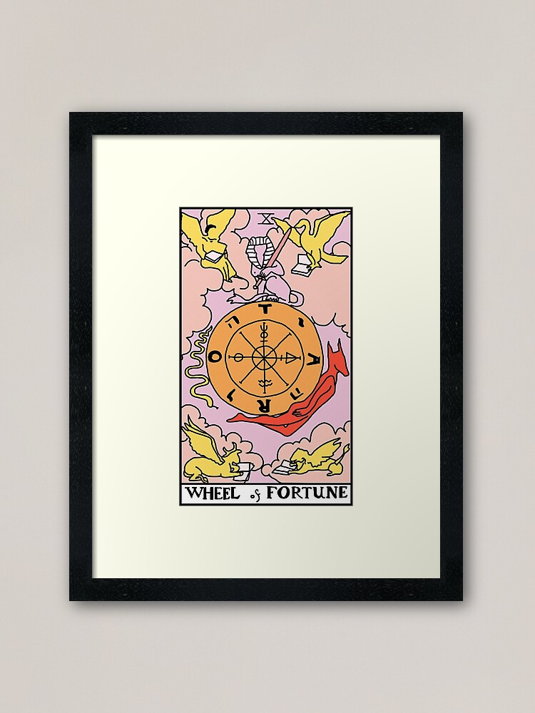 Tarot card framed online art