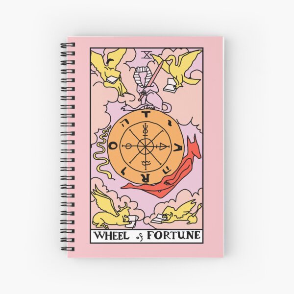 Item preview, Wheel of Fortune Tarot Card designed and sold by RubyGoesBananas.