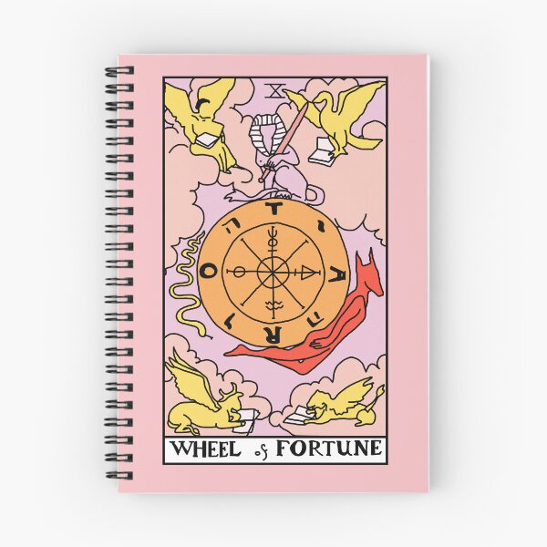 Item preview, Wheel of Fortune Tarot Card designed and sold by RubyGoesBananas.