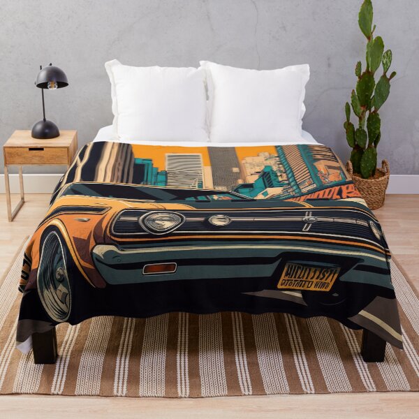 Item preview, Vintage Muscle Car Classic Retro Family Sedan Beast Machine designed and sold by ultra-cool.