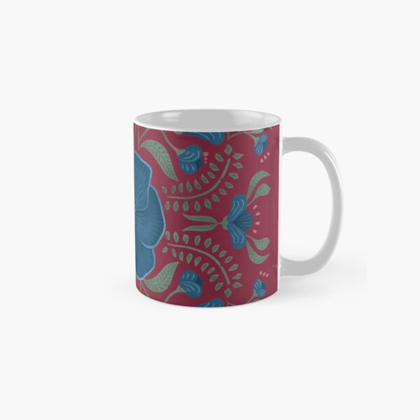 Vista previa del artículo con la obra «Simetría Floral - Rojo Azul Verde», diseñado y vendido por Kishiandstar.