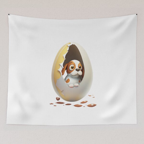 Item preview, Dog In The egg designed and sold by Cheeeeky.