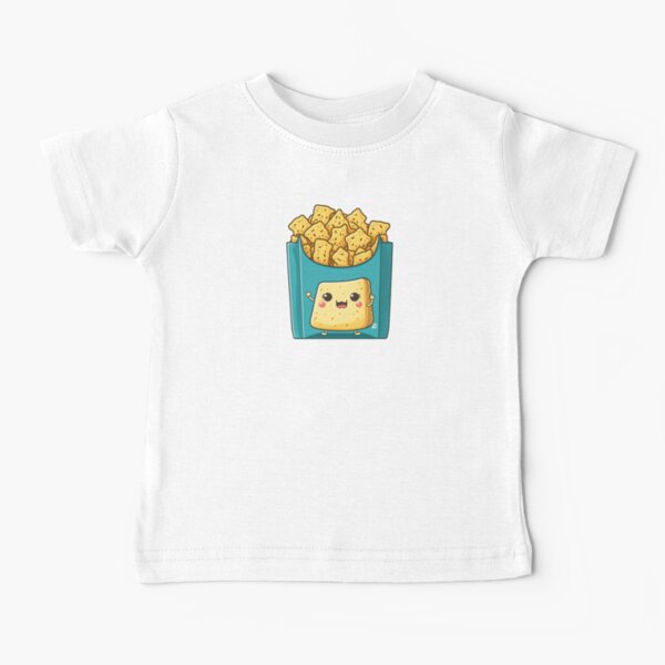 T-shirt bébé Non au gaz de chips