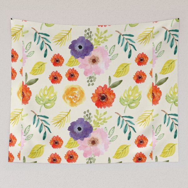 Item preview, Tropical Paradise: Vibrant Floral Patterns designed and sold by JOY STORE 45.