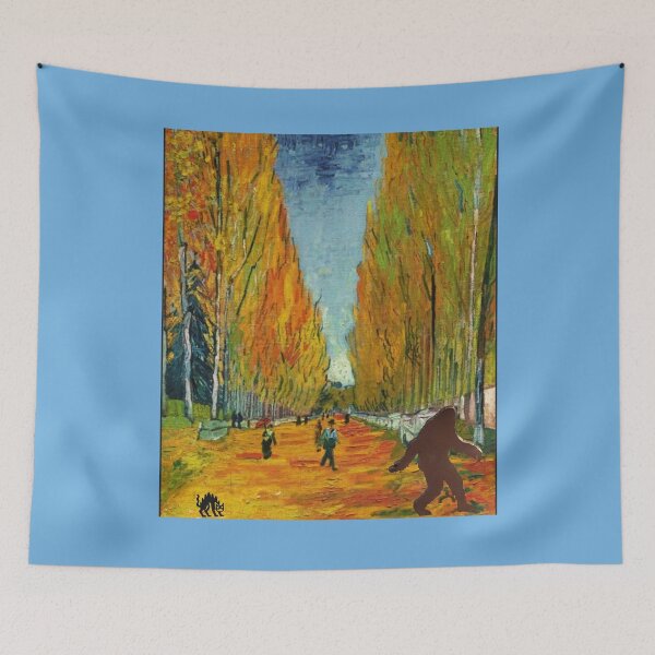 Item preview, Trouble in Van Gogh's "L'Allée des Alyscamps" designed and sold by TechLaughs.
