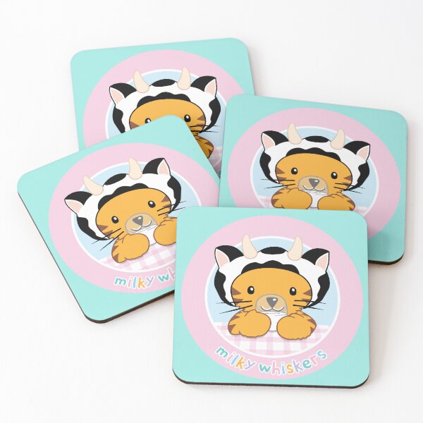 Item preview, Bigotes lechosos bebiendo su leche. designed and sold by B-143.