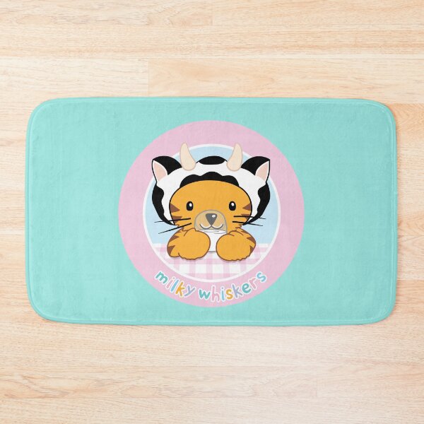Item preview, Milky Whiskers drinking his milk. designed and sold by B-143.