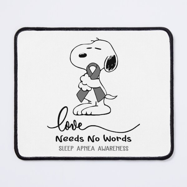 Item preview, Sleep Apnea Awareness - LOVE NEEDS NO WORDS designed and sold by Elise-Chapman.
