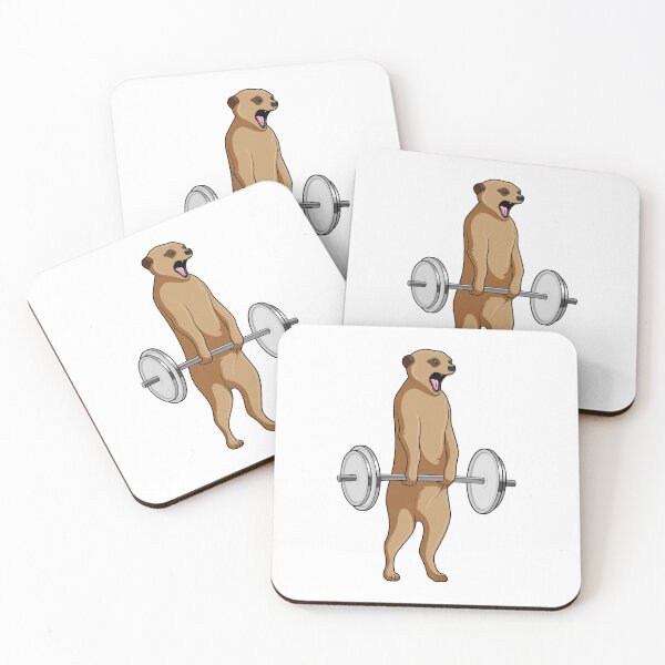 Item preview, Meerkat Bodybuilding Dumbbells designed and sold by Snabdesign84.