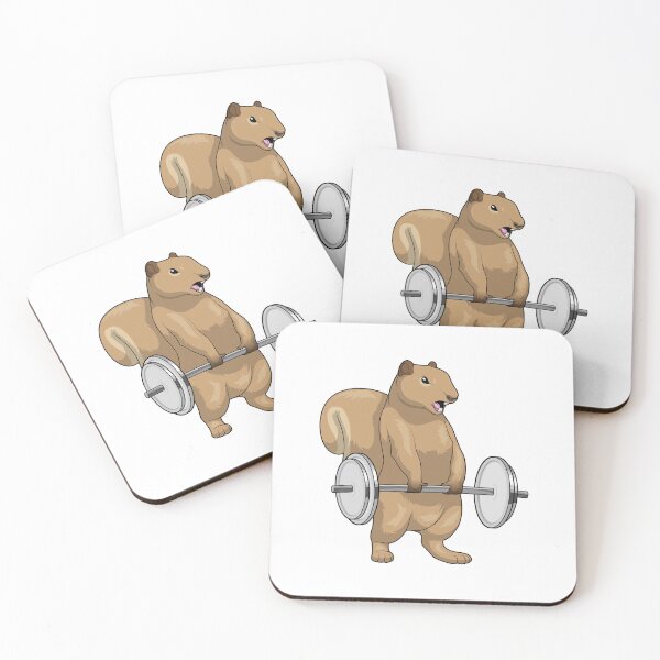Item preview, Squirrel Bodybuilding Dumbbells designed and sold by Snabdesign84.