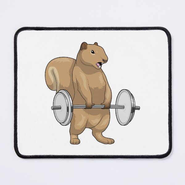 Item preview, Squirrel Bodybuilding Dumbbells designed and sold by Snabdesign84.