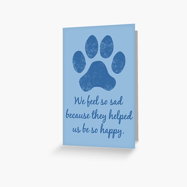 Dog Loss Bereavement Sympathy for Death of Pet dog-loss-bereavement-sympathy-for-death-of-pet-greeting-card-for-sale-by-moepark-redbubble