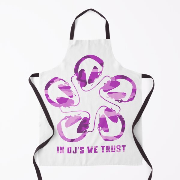 Item preview, IN DJ'S WE TRUST. HEADPHONE CAMO PATTERN. PINKS. designed and sold by 5hertz.