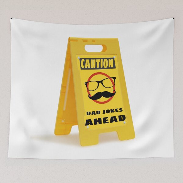 Item preview, Caution dad jokes ahead  designed and sold by HomeIsUs.