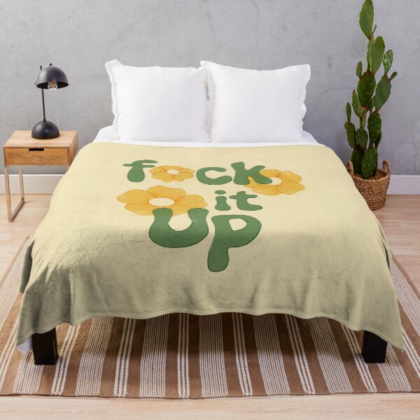 Item preview, fck it up buttercup (green) designed and sold by Midnight Coffee.