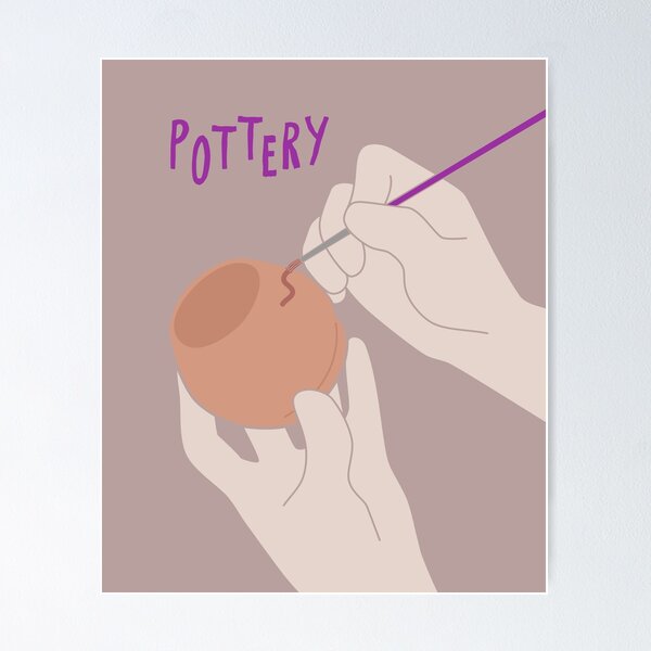 Item preview, Painting Pottery designed and sold by Teequeque.