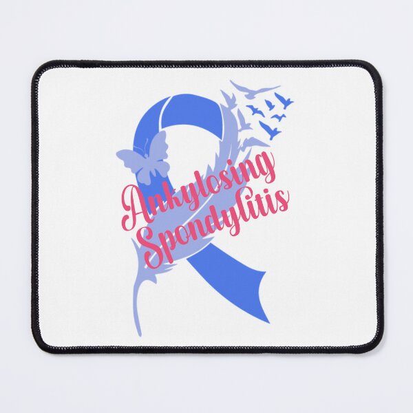 Item preview, Ankylosing Spondylitis Awareness Ribbon Feather Design designed and sold by TheAchyArtist.