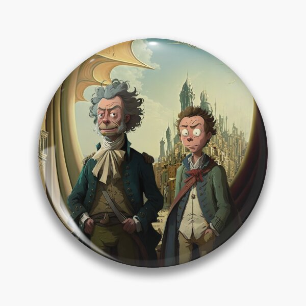 Item preview, Richard and Mortimer a Dapper Duo v1 designed and sold by ai-datamancer.
