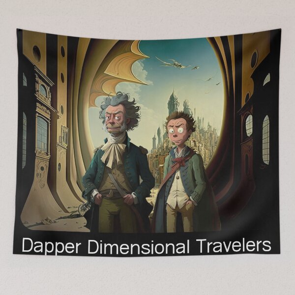 Item preview, Richard and Mortimer a Dapper Duo v1 designed and sold by ai-datamancer.