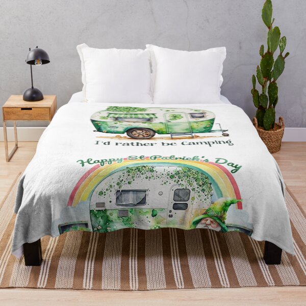 Item preview, Happy St Patricks Day for Camper, Best gift for camping lover designed and sold by FunnyTshirt4You.