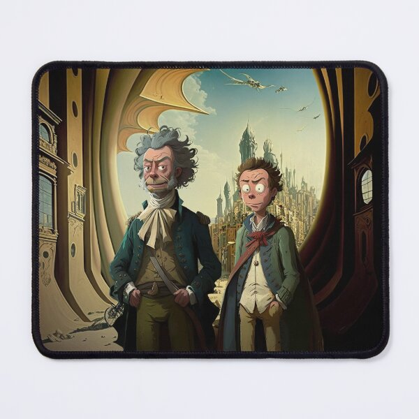 Item preview, Richard and Mortimer, a Dapper Duo v1 (no text) designed and sold by ai-datamancer.