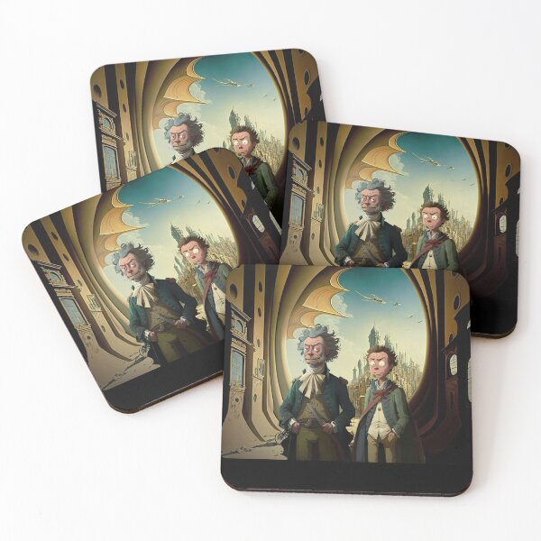 Item preview, Richard and Mortimer, a Dapper Duo v1 (no text) designed and sold by ai-datamancer.