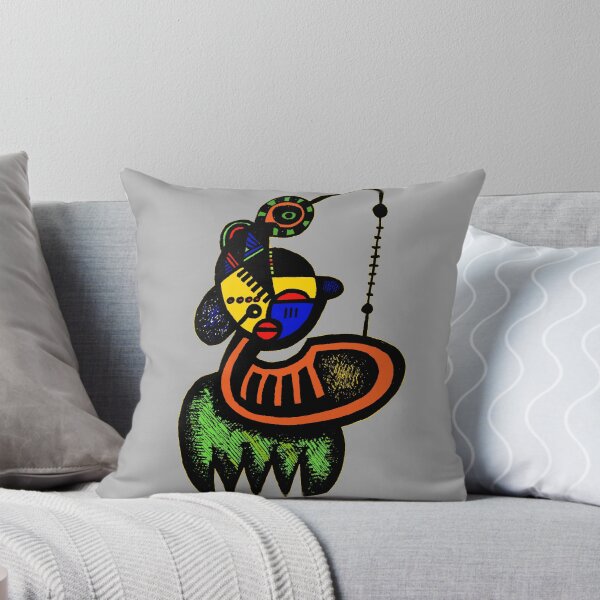 Item preview, African Surrealist Portrait of a Dancer - Fecckat designed and sold by Tony Cisse.