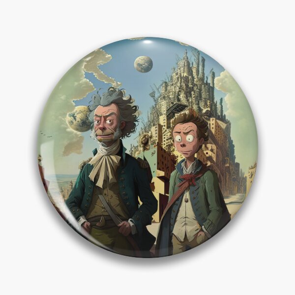 Item preview, Richard and Mortimer, a Dapper Duo v2 designed and sold by ai-datamancer.