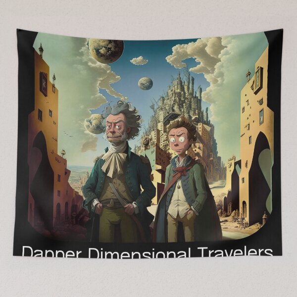 Item preview, Richard and Mortimer, a Dapper Duo v2 designed and sold by ai-datamancer.