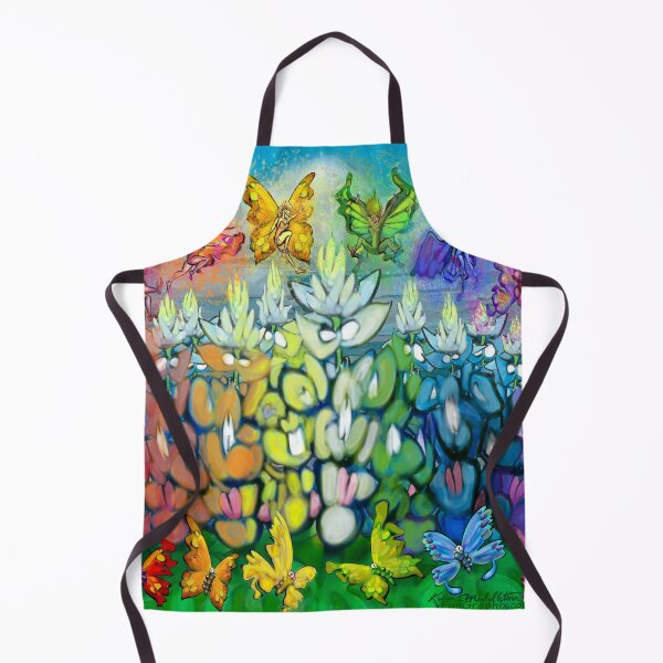 Item preview, Rainbow Bluebonnets Pixies and Butterflies designed and sold by Kevin Middleton.